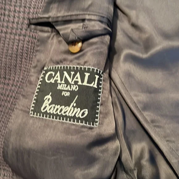 Canali Blazer, maroon tweed, 48R
